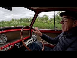 1959 Mini and Lotus 7 Go to the Pub
