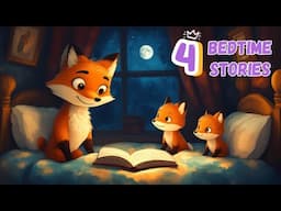 4 Goodnight Stories Collections🔯 THE IDEAL Soothing Animal Bedtime Stories for Babies and Toddlers