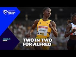 Julien Alfred claims second successive DL 100m win in Stockholm - Wanda Diamond League 2025