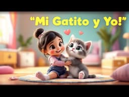 ¡Mi Gatito y Yo! 🐱 | Canción Infantil Dulce