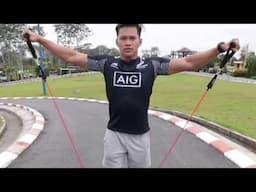 Cara Melatih Otot Shoulder-Strongman Muscle Rope