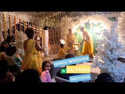 BRITNEY WEDS SANJAY #GUYANA , MATICORE #wedding
