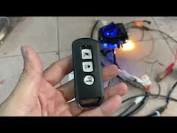 Gửi bộ Smartkey App Điện Thoại Lắp Xe VARIO 2017 cho khách hàng ở xa tự lắp đặt cực dễ dàng
