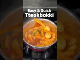 The Easiest Tteokbokki You’ll Ever Make! 🔥🔥#shorts