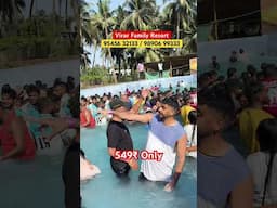 Family Resort in 549₹ with Food😍 Nisarg Resort & Waterpark Virar West | Mumbai Best Waterpark