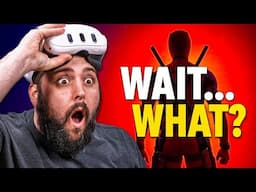 Deadpool VR Leaked?! (Quest 3 Exclusive?)