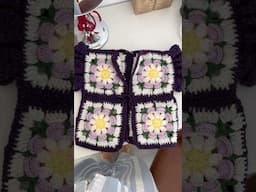 Baby cardigan 🧶 #crochet #crocheting