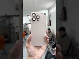 Thay kính lưng zin máy iPhone 16 PM😤 #suadienthoai #iphone16promax  #thaykinhlung #phatthanhmobile