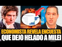ECONOMISTA REVELA ENCUESTA QUE DEJÓ HELADO A MILEI