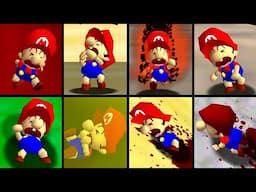 Lots of Baby Mario Death Animations - Super Mario 64 PC Port