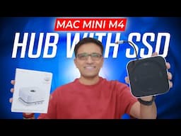 Added 4TB SSD to Mac Mini M4 with Satechi Stand & Hub – Extra Storage & Ports! Read Write Speed Test