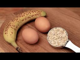 Only 3 ingredients! Quick breakfast ready in 5 minutes. Simple and delicious
