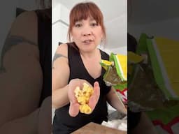 Dill Pickle Popcorn From Dollarama 🍿 | hot for food #Shorts