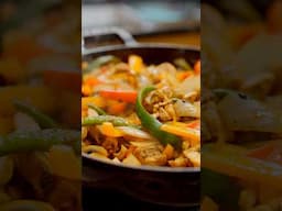 Easy Chicken Fajitas #shorts