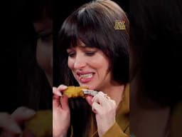 Dakota Johnson's reaction to every wing on Hot Ones 🥵