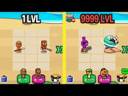 MAX LEVEL in Brainrot Go Merge Game
