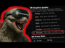 Virtual Desktop’s New MONSTER Mode For PFD – Wireless PCVR At Its Absolute Peak!