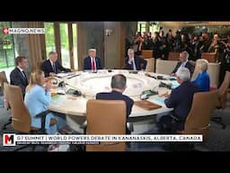 🇺🇸 President Trump Participates in 1st Session of G7 Summit in Kananaskis, Alberta, Canada [LIVE]