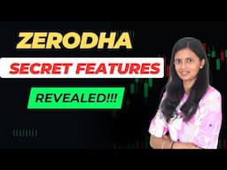 Zerodha's  Secret Features Revealed!!! CA Akshatha Udupa