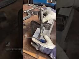 Fabricating dies for the pullmax to make a new quarter panel on the 61 impala. #bodywork #pullmax
