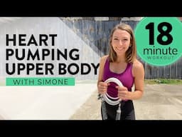 Chest, Triceps & Shoulders Burn | 18-Minute Upper Body Workout + Jump Rope Intervals