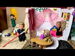Barbie Routine in Indian Village|gudiya wala Epi-255|Barbie barbie|barbie ki kahani
