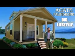 The TINY HOUSE That Doesn't Feel Tiny - Walk-in Closet & Huge Porches