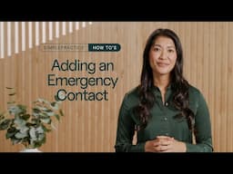 How to add an emergency contact