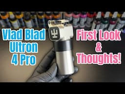 Vlad Blad Ultron 4 Pro 🔥 Unboxing A New Tattoo Machine