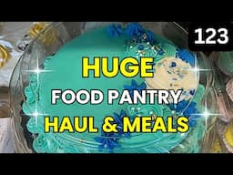 FRUGAL LIVING & Food Pantry Haul 2025 - Food Haul - FOOD BANK - Food Pantry Haul - Budget Meals