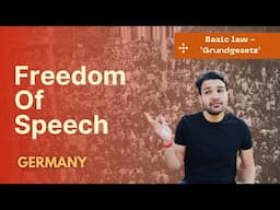 No Freedom Of Speech in Germany? | Basic Law | U.S First Amendment (English dubbed)
