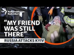 Rescuers Race Against Time For Survivors Of Russia's Deadly Missile And Drone Attack On Kyiv