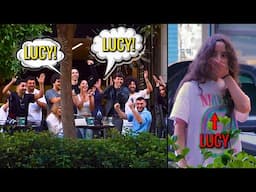 Surprising Strangers With Their Names