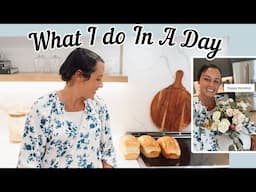 A BUSY DAY| Baking, Gardening, doing all the things | Lynette Yoder