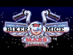 Biker Mice from Mars (SNES) Playthrough longplay video game