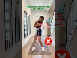 This drill will add 10 yards to your driver🔥 #golf #golfswing #gaming #golfer
