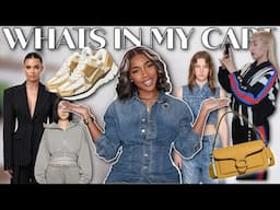 WHATS IN MY CART FOR SPRING 2025 Ft Coach, NIKE, SSENSE + More!