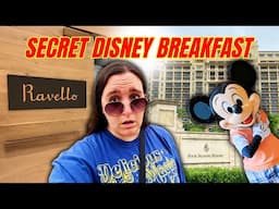 DISNEY WORLD’S BEST HIDDEN BREAKFAST- Ravello Character Breakfast at the Four Seasons Orlando