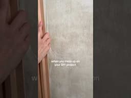 DIY Project Mess Up | Wood Panel