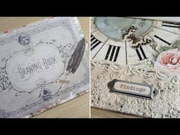Quick & Easy Notebook Tutorial (With A Shabby Twist!) 😍