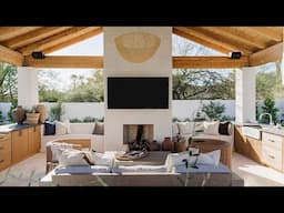 MODERN BACKYARD GAZEBO LIVING SPACE DESIGN IDEAS | HOW TO BUILD COZY OUTDOOR LIVING AREA WITH GAZEBO