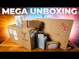 MEGA UNBOXING - TÃO TAXANDO TUDO ???