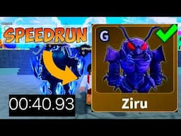 Speedrunning G Rank Ziru Lvl 1-270 in Roblox Arise Crossover