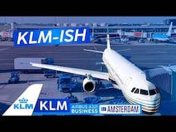 A Little Royal, A Little Dutch · KLM Business Class 🇪🇸 Madrid to Amsterdam 🇳🇱 Breakfast Carb-fest!