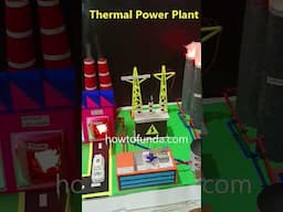 thermal power plant working model for science project exhibition - shorts - howtofunda