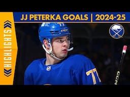 JJ PETERKA GOAL!!! | Watch All 27 Of JJ Peterka's Goals From 2024-25 | Buffalo Sabres