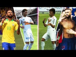 NEYMAR JR. IN EVERY FIFA & PES (2010-2025)