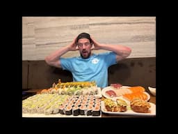 ALL YOU CAN EAT SUSHI at Tokyo One in Kelowna, BC | Live Mukbang + UK Tour Chat!