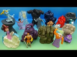 1997 DISNEY'S HERCULES set of 10 McDONALD'S HAPPY MEAL MOVIE COLLECTIBLES VIDEO REVIEW