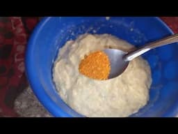 HOW TO MAKE COMMERCIAL PEPPER SMALL CHOP PUFF PUFF.